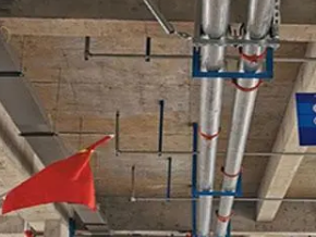 沙依巴克管廊支架的安装方法